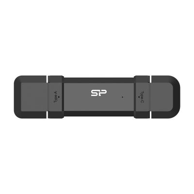 2. SSD Silicon Power DS72 250GB USB-A USB-C Black