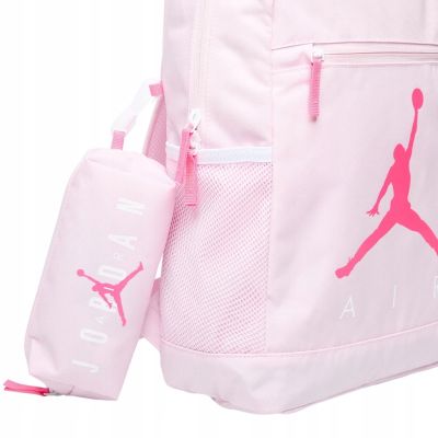 3. Plecak szkolny Air Jordan Jumpman School Pencil Case Backpack Pink Różowy + Piórnik - 9B0503-I0A