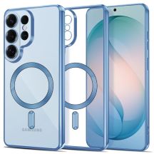 Etui Tech-Protect MagFlex na Samsung Galaxy S26 Ultra - przezroczysto-niebieskie