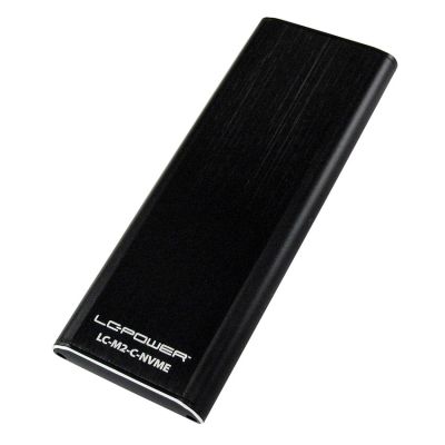 2. LC-Power LC-M2-C-NVME obudowa do dysków twardych Obudowa SSD Czarny M.2