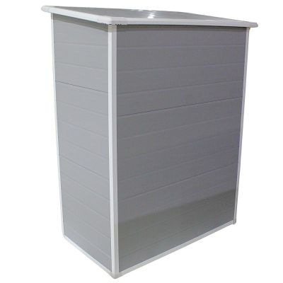 3. DOMEK OGRODOWY NARZĘDZIOWY PVC 152x91x192,5CM