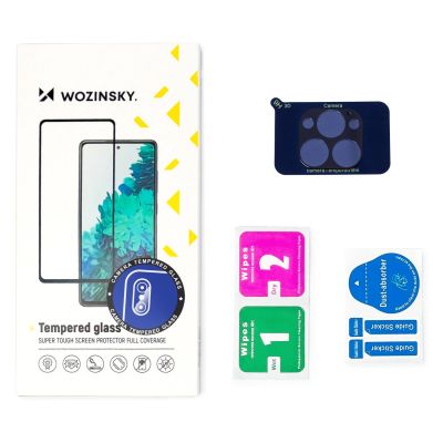 3. Wozinsky Full Camera Glass szkło hartowane 9H na cały aparat kamerę Realme C35