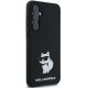 4. Etui Karl Lagerfeld Silicone Choupette na Samsung Galaxy A35 - czarne