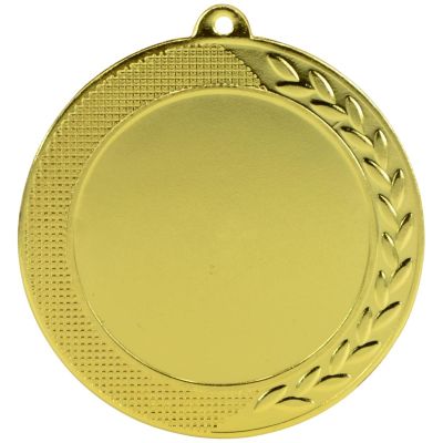 MEDAL ZŁOTY 70 MM MIEJSCE NA EMBLEMAT 50 MM STALOWY TRYUMF