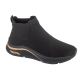 Skechers Arch Fit S-Miles - Sock Walk 155580-BBK Czarne 37