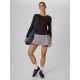5. Longsleeve treningowy slim szybkoschnący damski 4F 4FRAW26TFLOF0733-80S