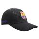 7. Czapka z daszkiem FC Barcelona bejsbolówka Cap Cross Black FCB 5001GEXNN