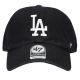 3. Czapka z daszkiem 47 Brand MLB Los Angeles Dodgers 47 Clean Up Cap B-RGW12GWS-BKJ