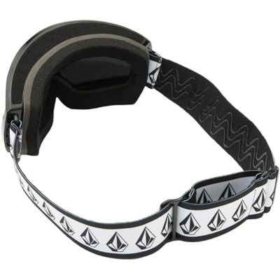 4. Gogle snowboardowe damskie/męskie Volcom Migrations narciarskie zimowe sportowe czarne (VG0022302)