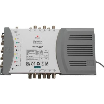 Multiswitch TMS-9/12S, 9 wejść / 12 wyjść, Triax