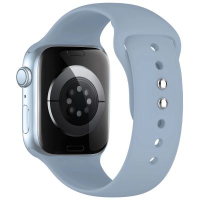 2. Pasek Tech-Protect Silicone na Apple Watch 40 / 41 / 42 mm - niebieski