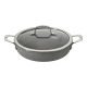 14. Patelnia BALLARINI Salina Granitium głęboka z 2 uchwytami granitowa 28 cm 75002-810-0