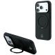 Etui Mercedes Leather with Ring Stand MagSafe do iPhone 18 Pro Max / 17 Pro Max / 17 Pro Max - czarne