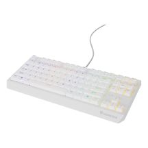 Klawiatura GENESIS Thor 230 TKL Gaming USB QWERTY US English Biały