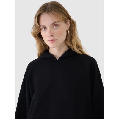 4. Bluza dresowa nierozpinana z kapturem damska 4F 4FWSS25TSWSF1544-20S