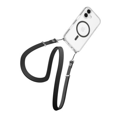 11. Etui Spigen Ultra Hybrid MagSafe na iPhone 17 - przezroczysto-szare