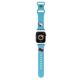 Pasek Hello Kitty Silicone Kitty Head na Apple Watch 38/40/41mm - niebieski