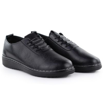 3. Półbuty damskie komfortowe czarne UNISOFT 5933