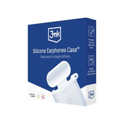 5. Etui 3mk Silicone AirPods Case na AirPods Pro 3 - białe