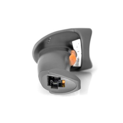 8. DIGITUS CZYTNIK KODÓW KRESKOWYCH PRZEWODOWY USB-RJ45 2M, 1D, STOJAK W ZESTAWIE DA-81001