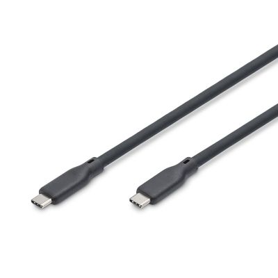 Digitus Kabel silikonowy USB, USB4 wersja 2.0, USB 80 Gb/s, 1,5 m, czarny