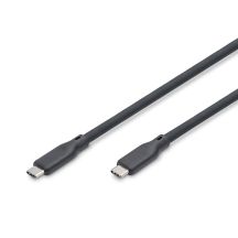 Digitus Kabel silikonowy USB, USB4 wersja 2.0, USB 80 Gb/s, 1,5 m, czarny