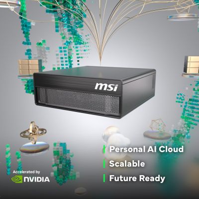 11. MSI AI EdgeXpert MS-C931 ARM Cortex-X925 10Core + ARM Cortex-A725 10Core 128GB LPDDR5x SSD4TB M.2 NVMe NVIDIA GB10 Grace Blackwell Superchip 1000 AI TOPS (FP4, Sparse) WiFi7 10GbE NVIDIA DGX OS