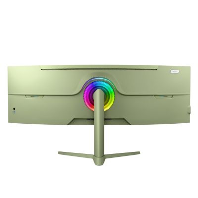 5. Arozzi Nova 49” Curved monitor komputerowy 124,5 cm (49") 5120 x 1440 px Dual QHD LED Zielony