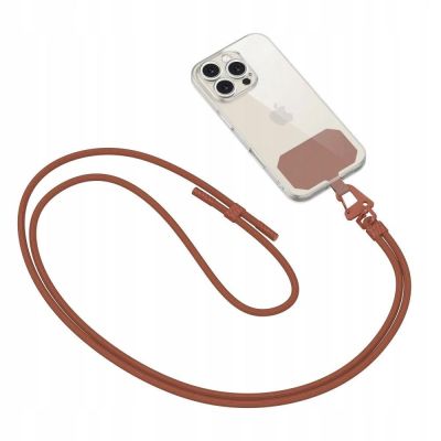 6. Smycz Tech-Protect C5S Rope Crossbody Strap - brązowa