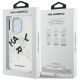 8. Etui Karl Lagerfeld IML Sketched Graphic na iPhone 16 Pro - przezroczyste