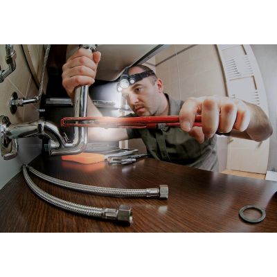 21. LATARKA CZOŁOWA TURYSTYCZNA DELUXE 1 LED i 2 COB GRUNDIG