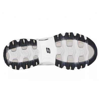 5. Skechers D'Lites Retro Rewind 150536-NTBK Natural/Black