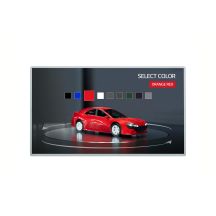 LG 27TNF3K-S signage display Płaski panel Digital Signage 68,6 cm (27") LED 300 cd/m2 Full HD Srebrny Ekran dotykowy WebOS 16/7