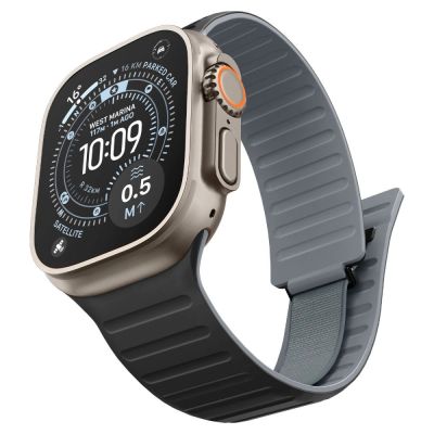 2. Pasek Spigen Athlex Air M na Apple Watch 44 / 45 / 46 / 49 mm - czarno-szary