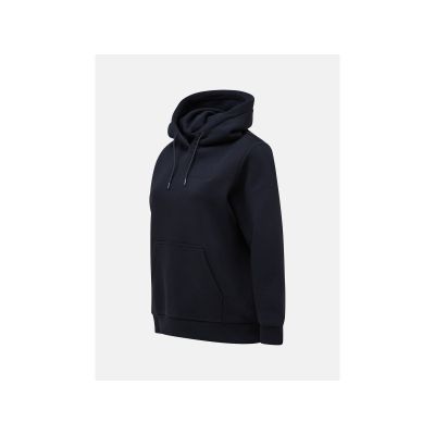 2. Bluza damska Peak Performance W Original Small Logo Hood kolor czarny