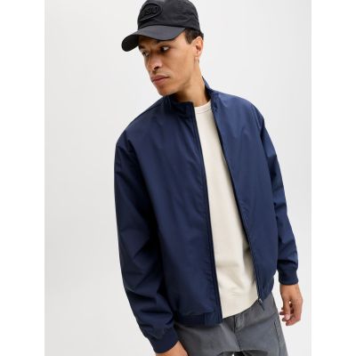 7. Jack&Jones męska kurtka bomberka JJECHARGE STAND COLLAR BOMBER NOOS 12288895 NAVY BLAZER