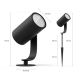 4. Philips Hue White and color ambiance Zewnętrzny reflektor Lily