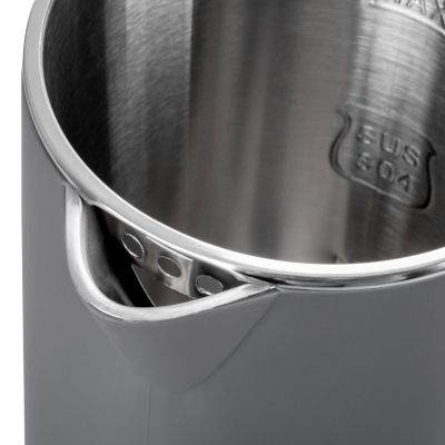 14. ELDOM CZAJNIK BEZPRZEWODOWY C515S ORRA 1,8L 2000W, SZARY, 5 PROGRAMÓW 45,55,70,85,100°C, PODTRZYMYWANIE TEMPERATURY