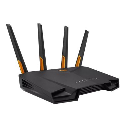 9. ASUS TUF-AX4200 Gaming AX4200 wireless router 2,5 Gigabit Ethernet Dual-band (2.4 GHz / 5 GHz) Black, Orange