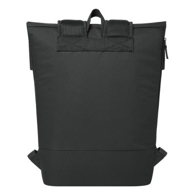 5. Rivacase Gremio plecak City backpack Czarny Poliester, Przetworzony politereftalan etylenu (rPET)