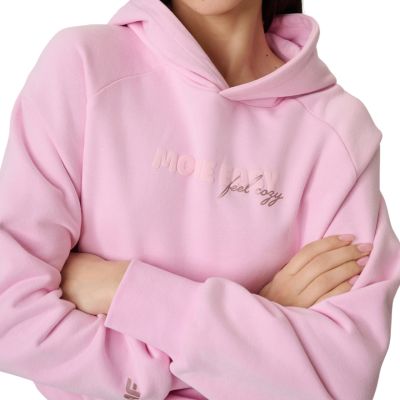 5. Bluza damska 4F F2175 jasny róż 4FWSS26TSWSF2175 56S