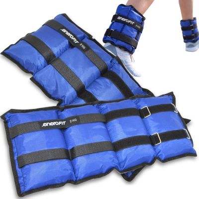 5. OBCIĄŻENIE NA PRZEGUBY NIEBIESKIE 4KG (2x2KG) ENERO FIT