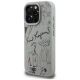 2. Etui Karl Lagerfeld Grained Pattern & Logo MagSafe na iPhone 16 Pro Max - szare