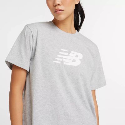 6. Koszulka New Balance Sport Jersey Relaxed Logo W WT43583AG