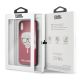 7. Etui Karl Lagerfeld Iconic Glitter Karl`s Head na iPhone X / Xs - czerwone