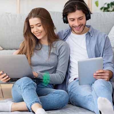 8. Ugreen dwuzakresowy adapter zewnętrzna karta sieciowa USB - WiFi 11ac AC650 czarny (CM448)