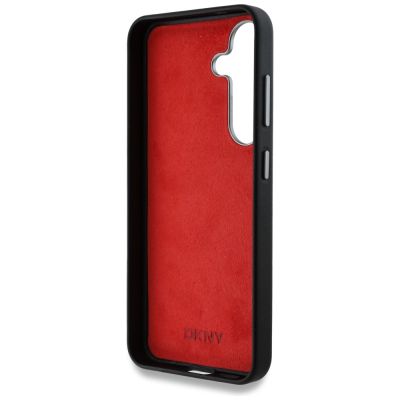 7. Etui DKNY Leather Heart of NY na Samsung Galaxy S25 - czarne