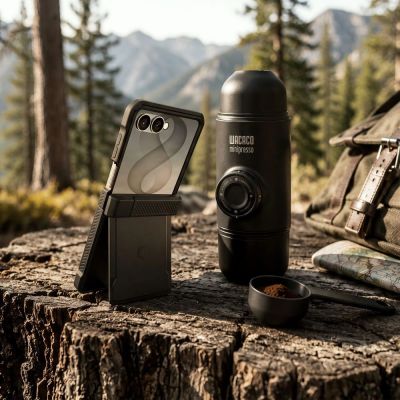 5. Etui Tech-Protect Kevlar Pro na Samsung Galaxy Z Flip 8 - czarne