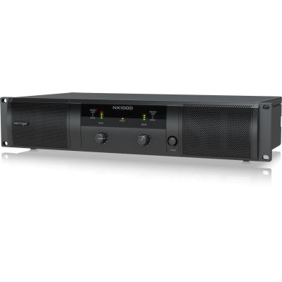 3. Behringer NX1000 wzmacniacz audio Przedstawienie/scena Czarny