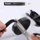 16. Baseus Rainbow Circle hook and loop Straps - taśma rzepowa rzep organizer kabli 3m czarny (ACMGT-F01)